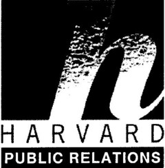 h HARVARD PUBLIC RELATIONS