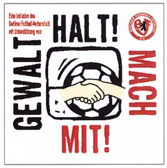 GEWALT HALT! MACH MIT!