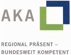 AKA REGIONAL PRÄSENT - BUNDESWEIT KOMPETENT