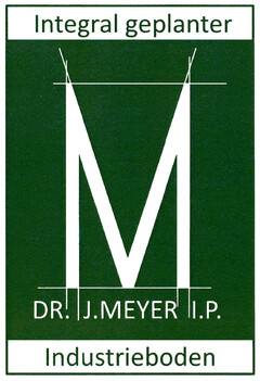 Integral geplanter Industrieboden DR. J.MEYER I.P.