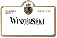 WINZERSEKT DEUTSCHER SEKT b. A. RHEINHESSEN