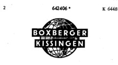 BOXBERGER KISSINGEN