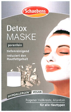 Schaebens Detox MASKE