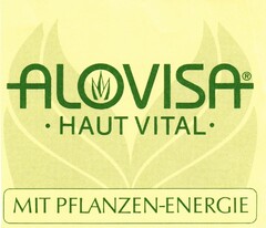 ALOVISA  HAUT VITAL  MIT PFLANZEN-ENERGIE