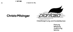 Christa Pfitzinger  plantasia Objektbegrünung und Trockenblumen