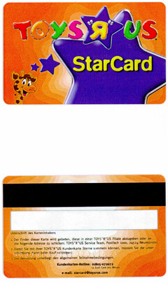 TOYS 'R' US StarCard