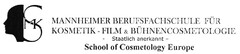 MK MANNHEIMER BERUFSFACHSCHULE FÜR KOSMETIK - FILM & BÜHNENCOSMETOLOGIE