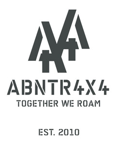 ABNTR 4X4 TOGETHER WE ROAM EST- 2010