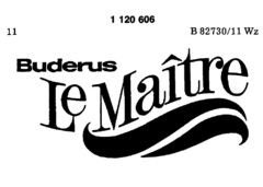 Buderus Le Maître