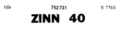 ZINN 40