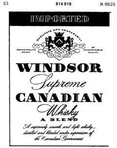 WINDSOR Supreme CANADIAN