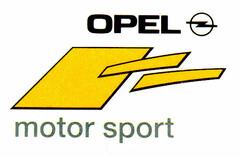 OPEL motor sport