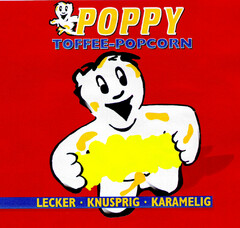 POPPY TOFFEE-POPCORN LECKER·KNUSPRIG·KARAMELIG