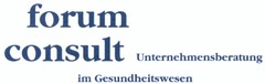 forum consult Unternehmensberatung im Gesundheitswesen