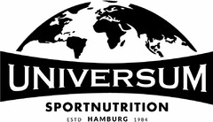 UNIVERSUM SPORTNUTRITION ESTD HAMBURG 1984