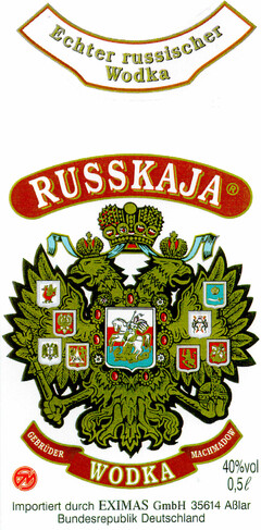 RUSSKAJA WODKA