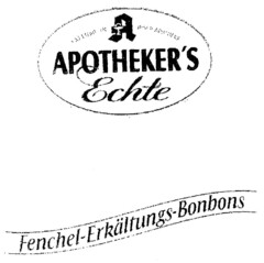 APOTHEKER'S Echte Fenchel-Erkältungs-Bonbons