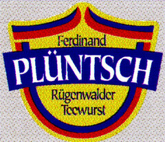PLÜNTSCH Ferdinand Rügenwalder Teewurst