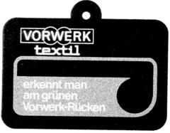 VORWERK textil erkennt man am grünen Vorwerk-Rücken