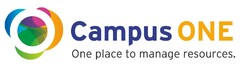 Campus ONE One place to manage resources.