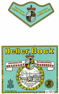 Heller Bock HERZOGLICH BAYERISCHES BRAUHAUS TEGERNSEE