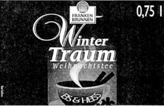 FRANKEN BRUNNEN Winter Traum Weihnachtstee EIS & HEISS