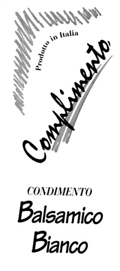 Complimento CONDIMENTO Balsamico Bianco