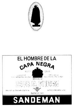 EL HOMBRE DE LA CAPA NEGRA