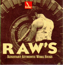 falke RAW'S RESISTANT AUTHENTIC WORK SOCKS