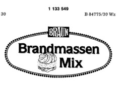 BRAUN Brandmassen Mix