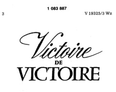 Victoire de VICTOIRE