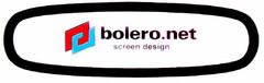 bolero.net screen design