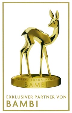 HUBERT BURDA MEDIA BAMBI EXKLUSIVER PARTNER VON BAMBI