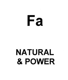 Fa NATURAL & POWER