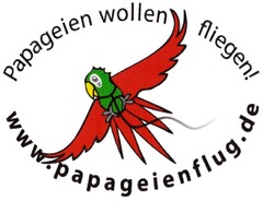 Papageien wollen fliegen! www.papageienflug.de
