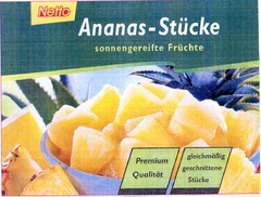 Netto Ananas-Stücke