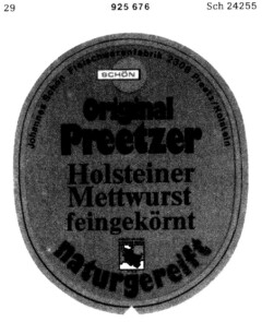 SCHÖN Original Preetzer