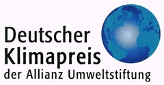 Deutscher Klimapreis der Allianz Umweltstiftung