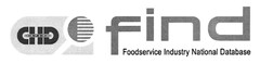 CHD find Foodservice Industry National Database