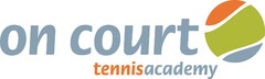 on court tennisacademy