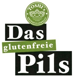 TOSHI's Das glutenfreie Pils BREWED IN GERMANY