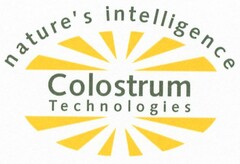 nature's intelligence Colostrum Technologies