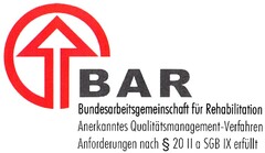 BAR Bundesarbeitsgemeinschaft für Rehabilitation