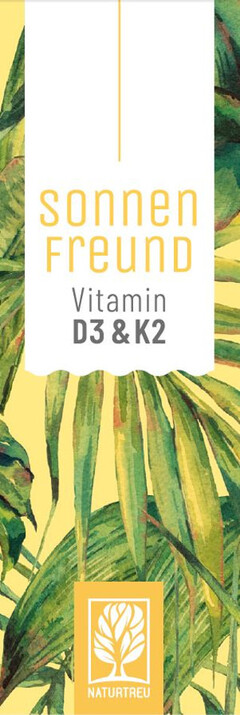 Sonnen FreunD Vitamin D3 & K2 NATURTREU