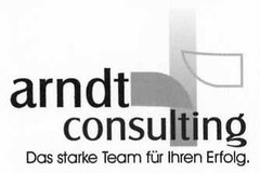 arndt consulting Das starke Team für Ihren Erfolg.