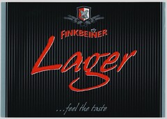 FINKBEINER Lager ...feel the taste