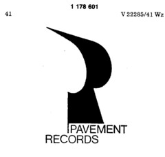 PR PAVEMENT RECORDS