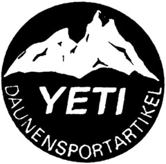 YETI DAUNENSPORTARTIKEL