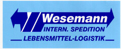 Wesemann INTERN. SPEDITION LEBENSMITTEL-LOGISTIK
