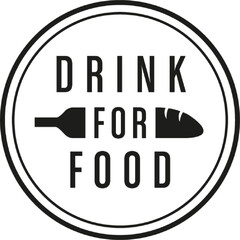 DRINK FOR FOOD